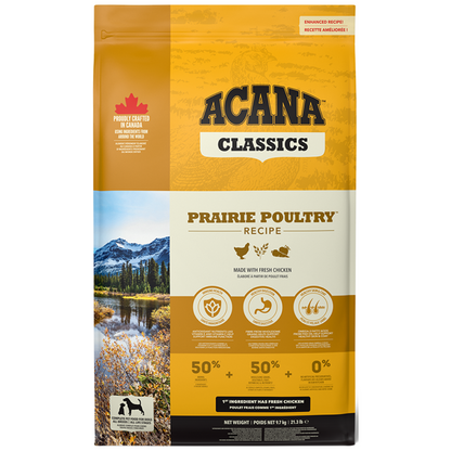 Acana Classic Prairie Poultry Dog Dry Food All Breeds and Ages