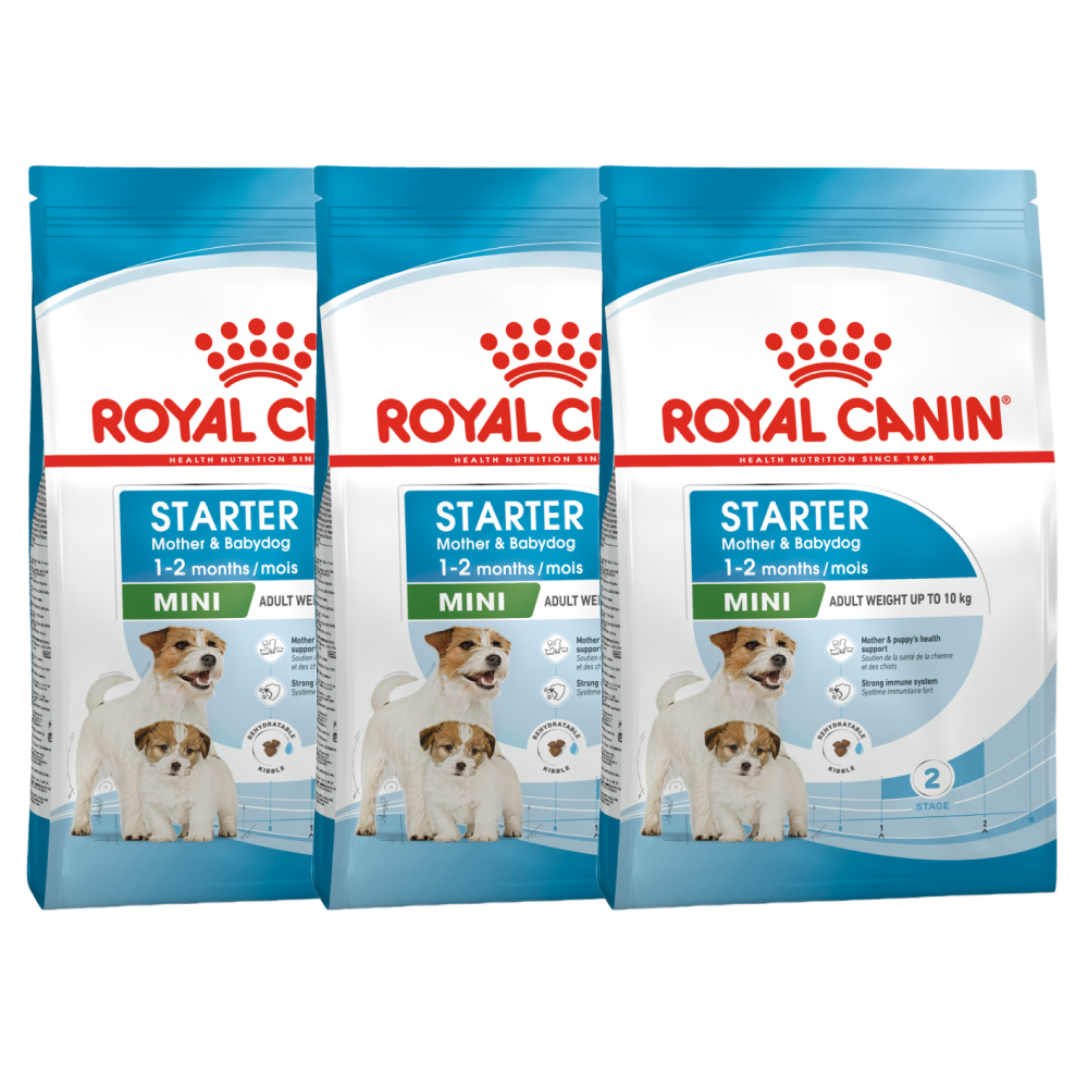 Royal Canin Mini Starter for Small Breed Dogs and Puppies Dry Food