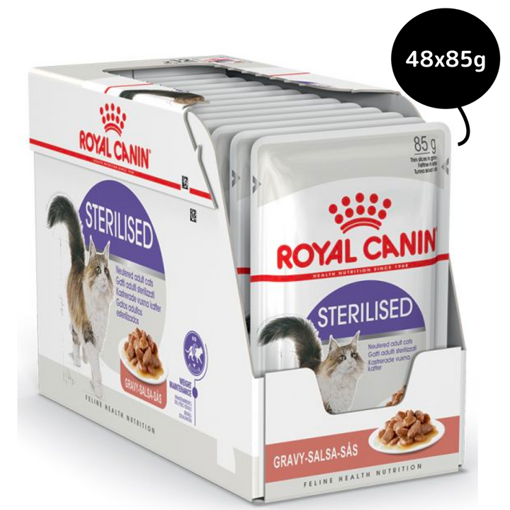 Royal Canin Sterilised Gravy Adult Cat Wet Food