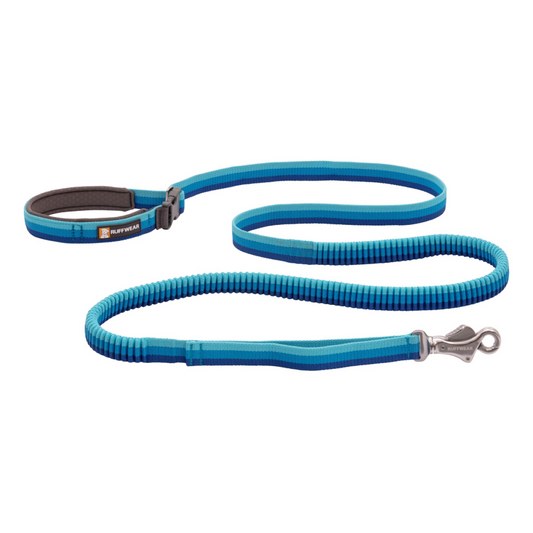 Ruffwear Roamer Bungee Leash for Dogs Blue Atoll