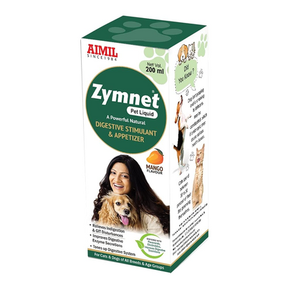 Aimil Zymnet Liquid Supplement for Dogs and Cats