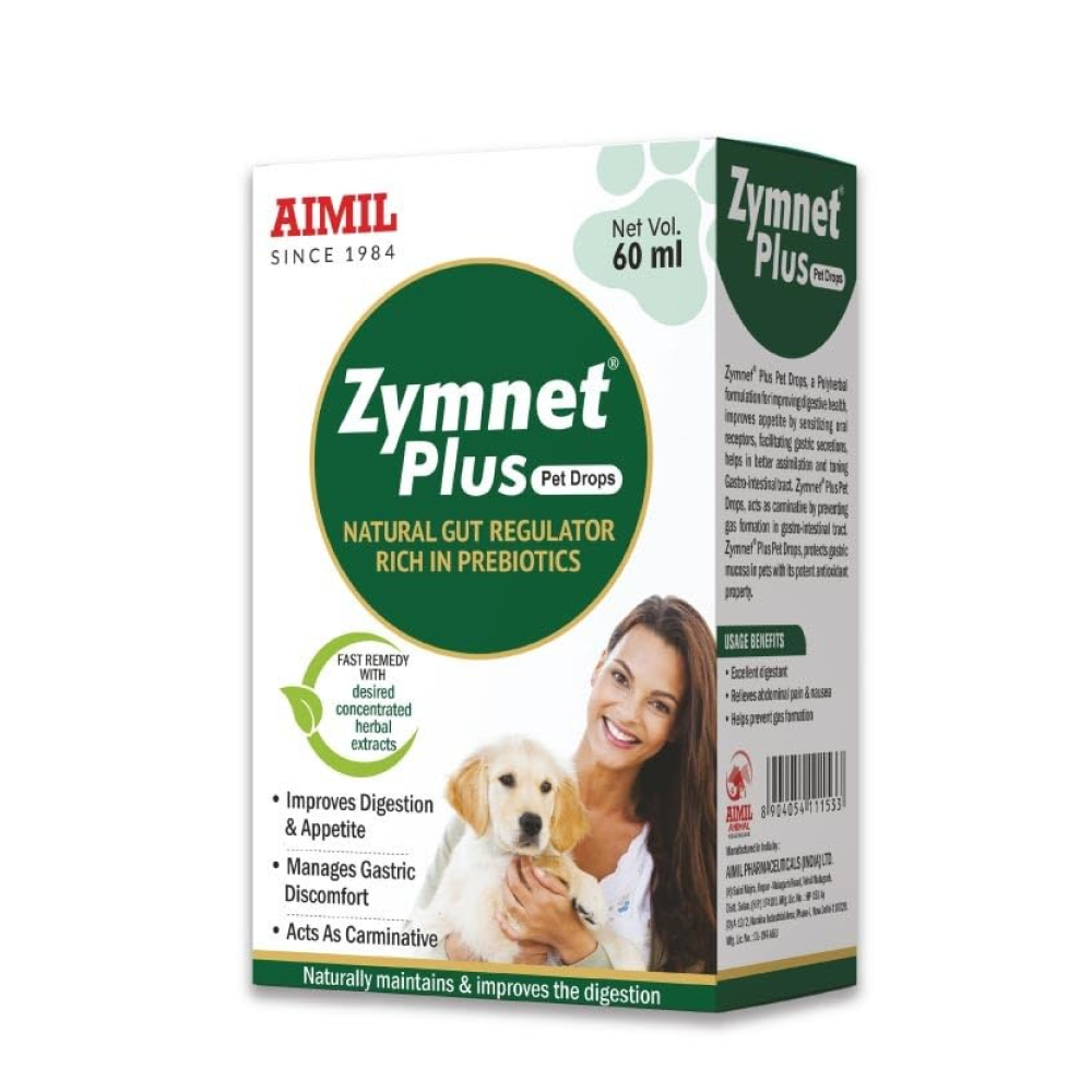 Aimil Zymnet Plus Drops for Dogs and Cats