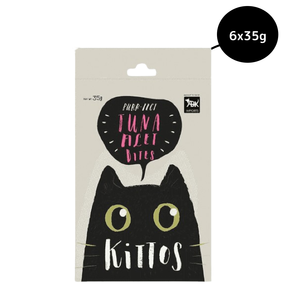 Kittos Purr fect Tuna Filet Bites Cat Treats