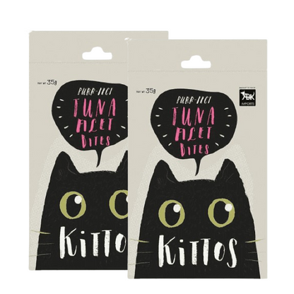 Kittos Purr fect Tuna Filet Bites Cat Treats