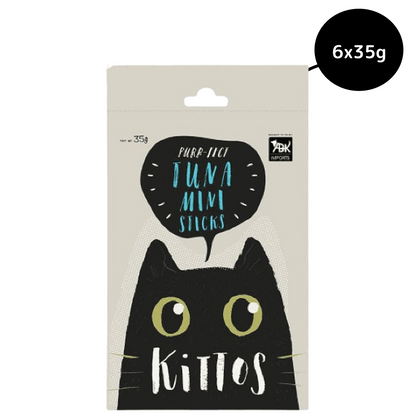 Kittos Purr fect Tuna Mini Sticks Cat Treats