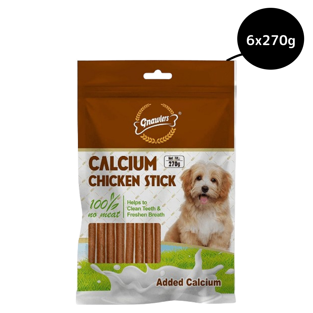 Gnawlers Calcium Chicken Stick Dog Treat