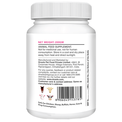 Drools Absolute Skin  Coat Supplement Tablets for Dogs