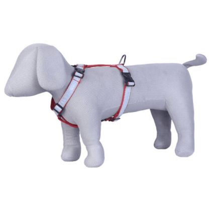 Pets Like Reflective Full Harness for Dogs Red