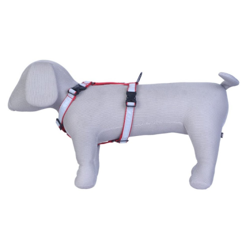 Pets Like Reflective Full Harness for Dogs Red