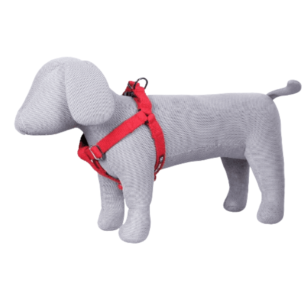 Pets Like Regular Spun Polyester Harness for Dogs red