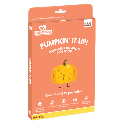 Fresh For Paws Pumpkin It Up Dog Wet Food 100g