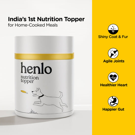 Henlo Everyday Topper for Home Cooked Food  Balanced Nutrition for Dogs