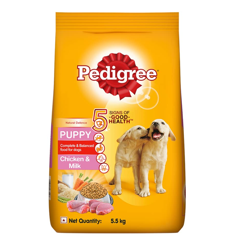 Pedigree Chicken and Milk Puppy Dog Dry Food