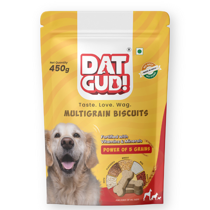 DatGud Multigrain Biscuits Dog Treats