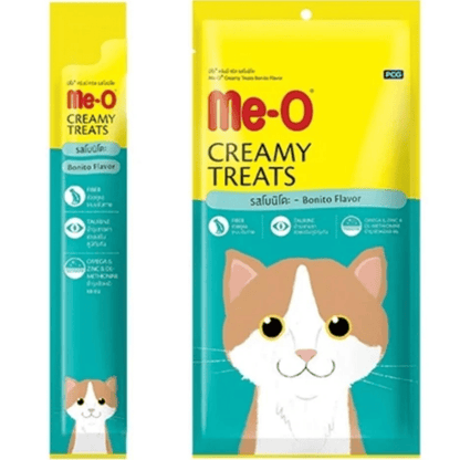 Me O Creamy Crab and Creamy Bonito Cat Treat Combo