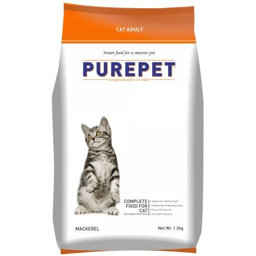 Purepet Mackerel Adult Cat Dry Food