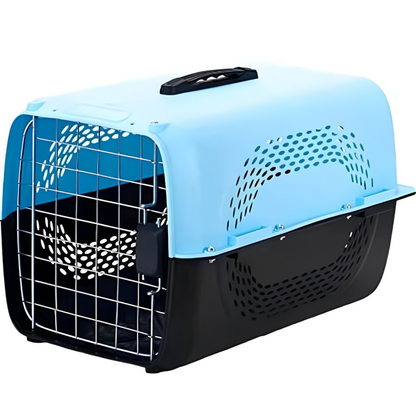 Pet Vogue Carrier for Dogs and Cats Blue  Black