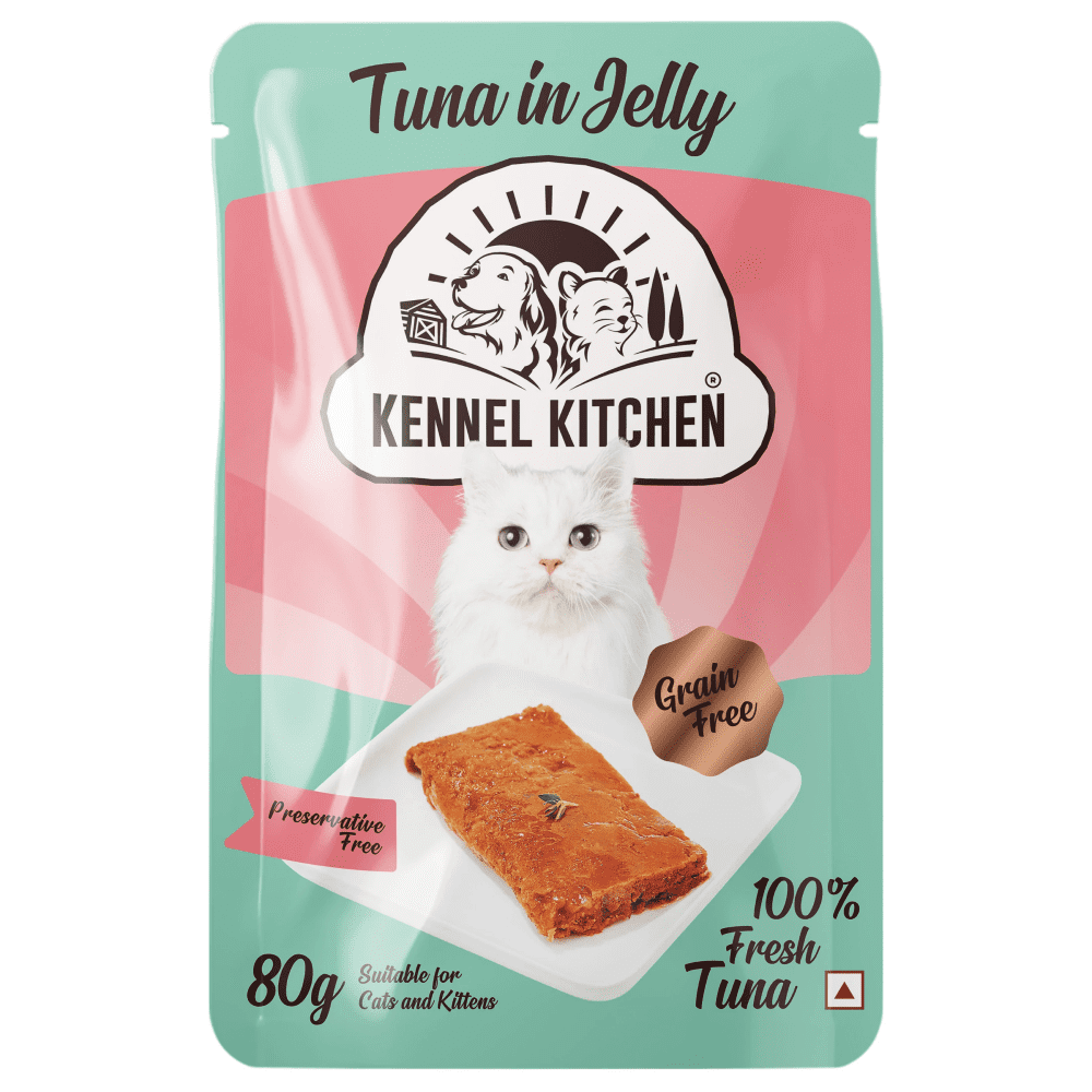 Kennel Kitchen Tuna in Jelly Kitten  Adult Cat Wet Food All Life Stage