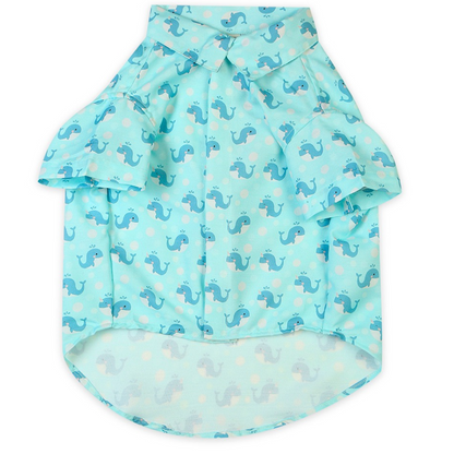 15buttons Baby Whale Shirt for Dogs