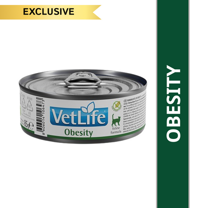 Farmina Vet Life Obesity Feline Formula Diet Cat Wet Food