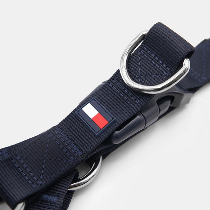 Tommy Hilfiger Blocked Harness for Dogs Red