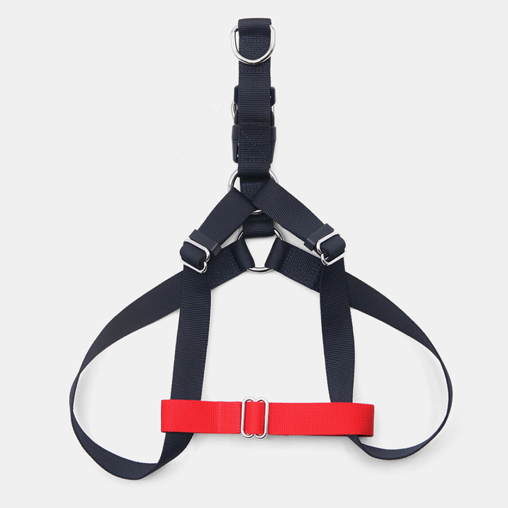 Tommy Hilfiger Blocked Harness for Dogs Red