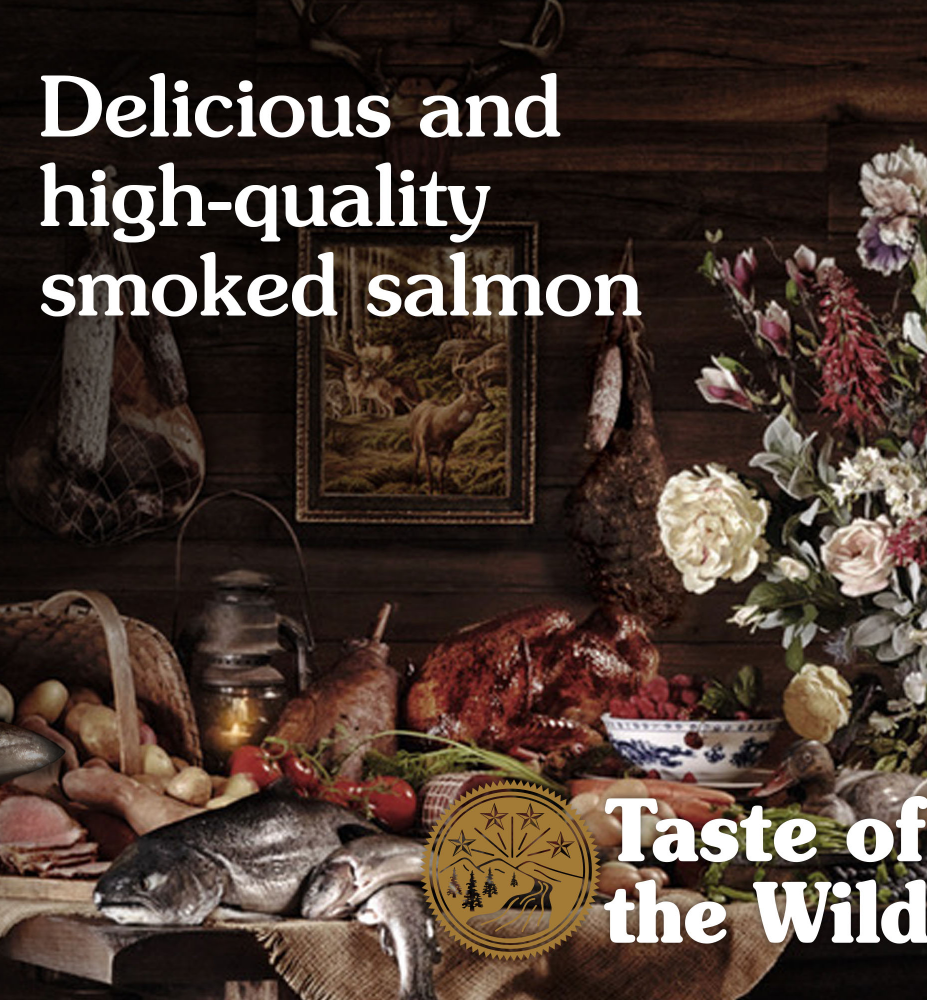 Taste of the Wild Pacific Stream Smoked Salmon Adult Dog Dry Food  Grain Free Formula