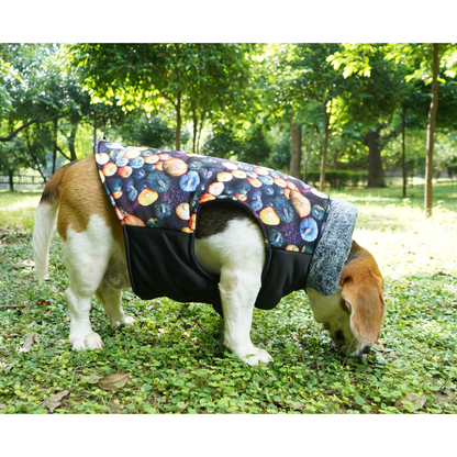 Up4pets Pumpkin Spice Polyester Fleece Jackets for Dogs and Cats