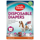 Simple Solution Disposible Diaper for Female Dogs 12 pc