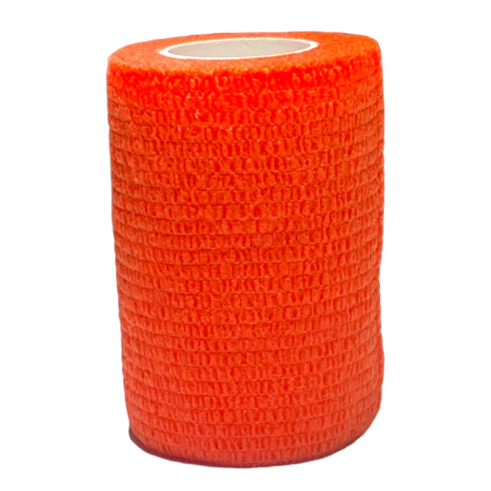 Talking Dog Club Self Adhesive Paws Wraps for Dogs Orange