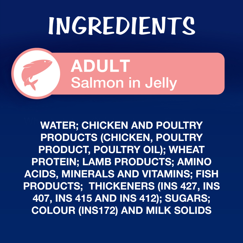 Purina Felix Mackerel Salmon and Tuna with Jelly Adult Cat Wet Food Combo