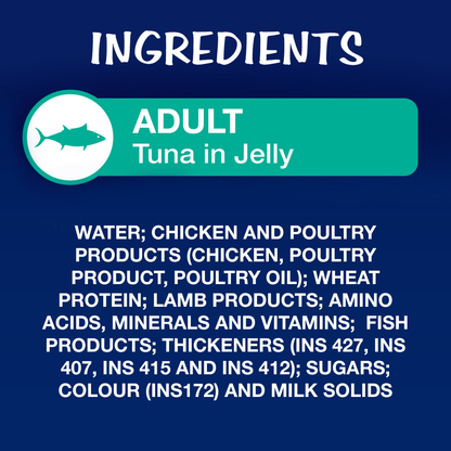 Purina Felix Mackerel Salmon and Tuna with Jelly Adult Cat Wet Food Combo