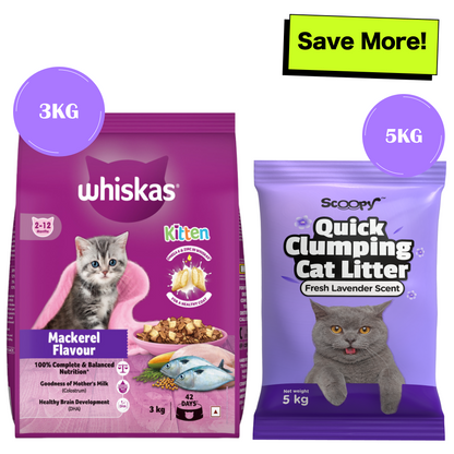 Whiskas Mackerel Flavour Kitten 2 to 12 monthsCat Dry Food