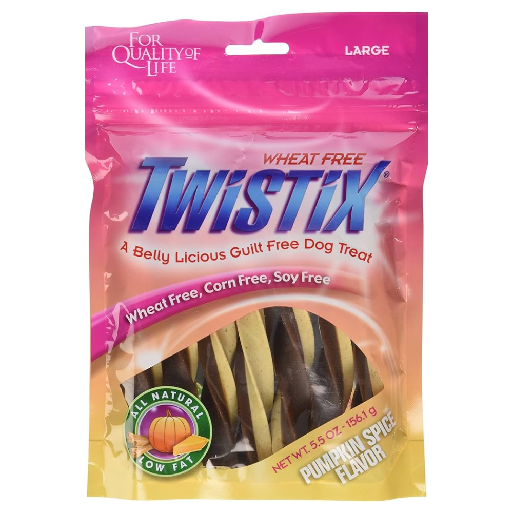 NPIC Twistix Pumpkin Spice Flavor Dog Treat