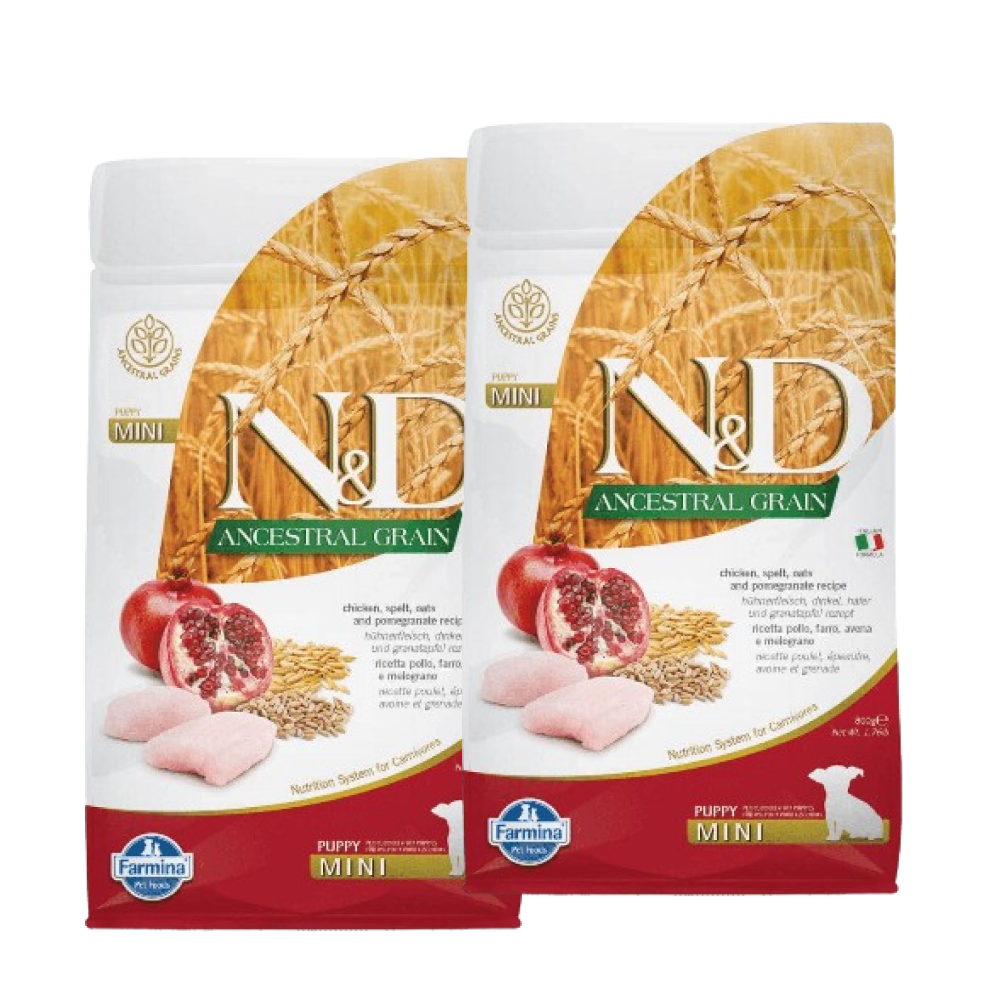Farmina ND Chicken  Pomegranate Ancestral Grain Puppy Mini Dog Dry Food