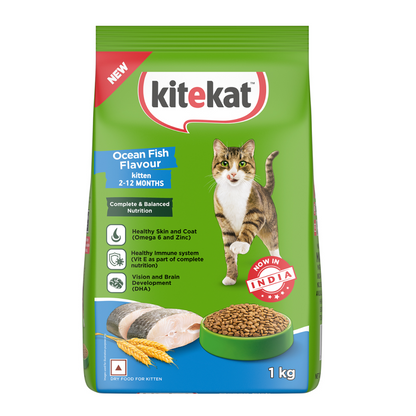 Kitekat Ocean Fish Kitten Dry Food