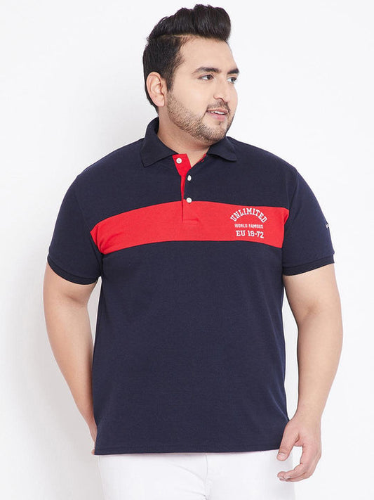 Men Plus Size Fraser Solid Polo Tshirt