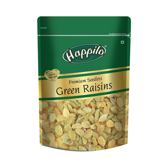 Happilo Premium Seedless Green Raisins