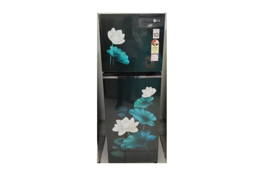 LG GL-S262SELX LG 246 L 3 Star Smart Inverter Frost-Free Double Door Refrigerator GL-S262SELX Ebony Sheen Convertible