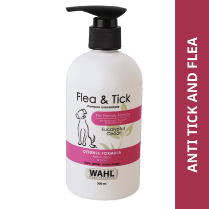 Wahl Flea and Tick Shampoo for Dogs