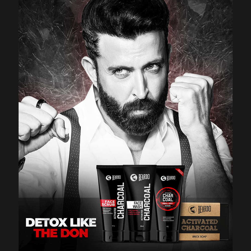 Beardo Charcoal Detox with Travel Bag