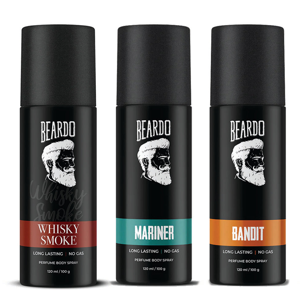 Beardo Iconic Perfume Body Spray Set