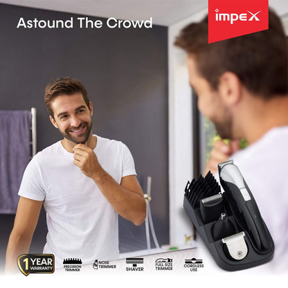 IMPEX GK 401 7-IN-ONE PROFESSIONAL MULTI GROOMING AND TRIMMER KIT