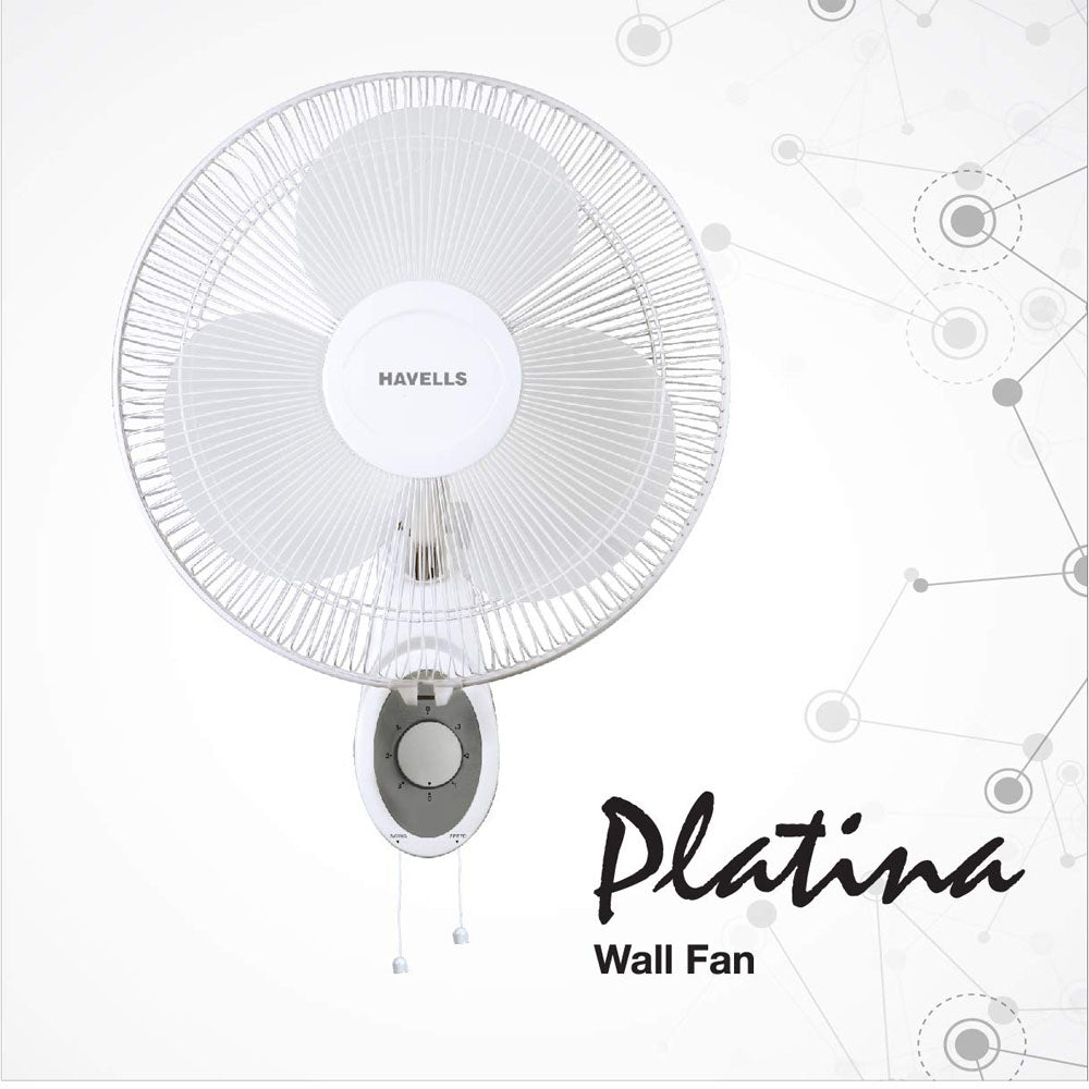 HAVELLS PLATINA HIGH SPEED 400MM WALL FAN