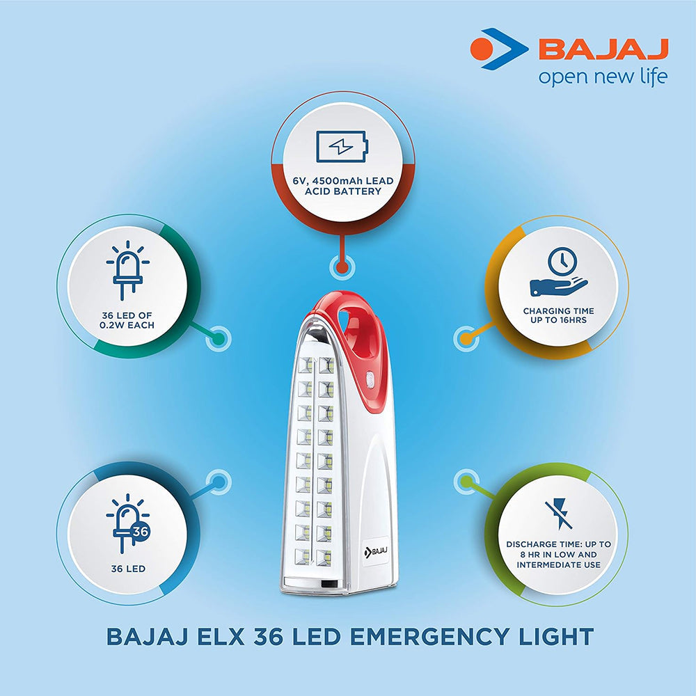 Bajaj ELX 36 LED Emergency Light