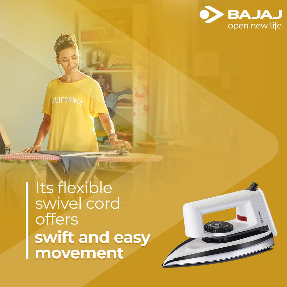 BAJAJ POPULAR DRY IRON 1000W