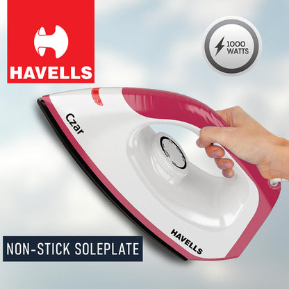 Havells Czar 1000-Watts Dry Iron