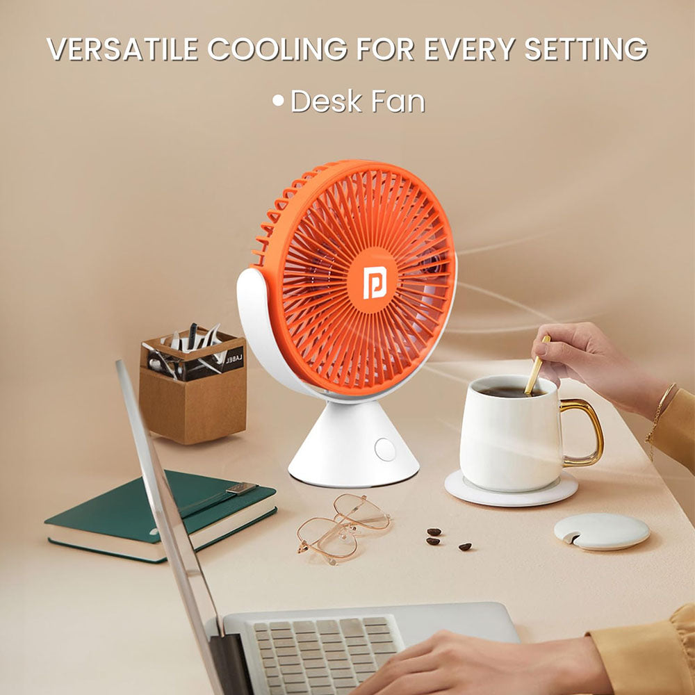 Portronics Aero Breeze 2 in 1 Portable Table Fan