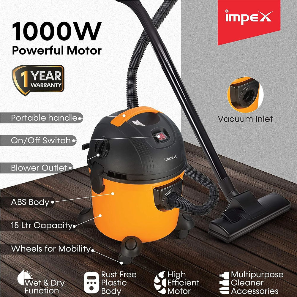 Impex VC 4703 Wet and Dry Vacuum cleaner