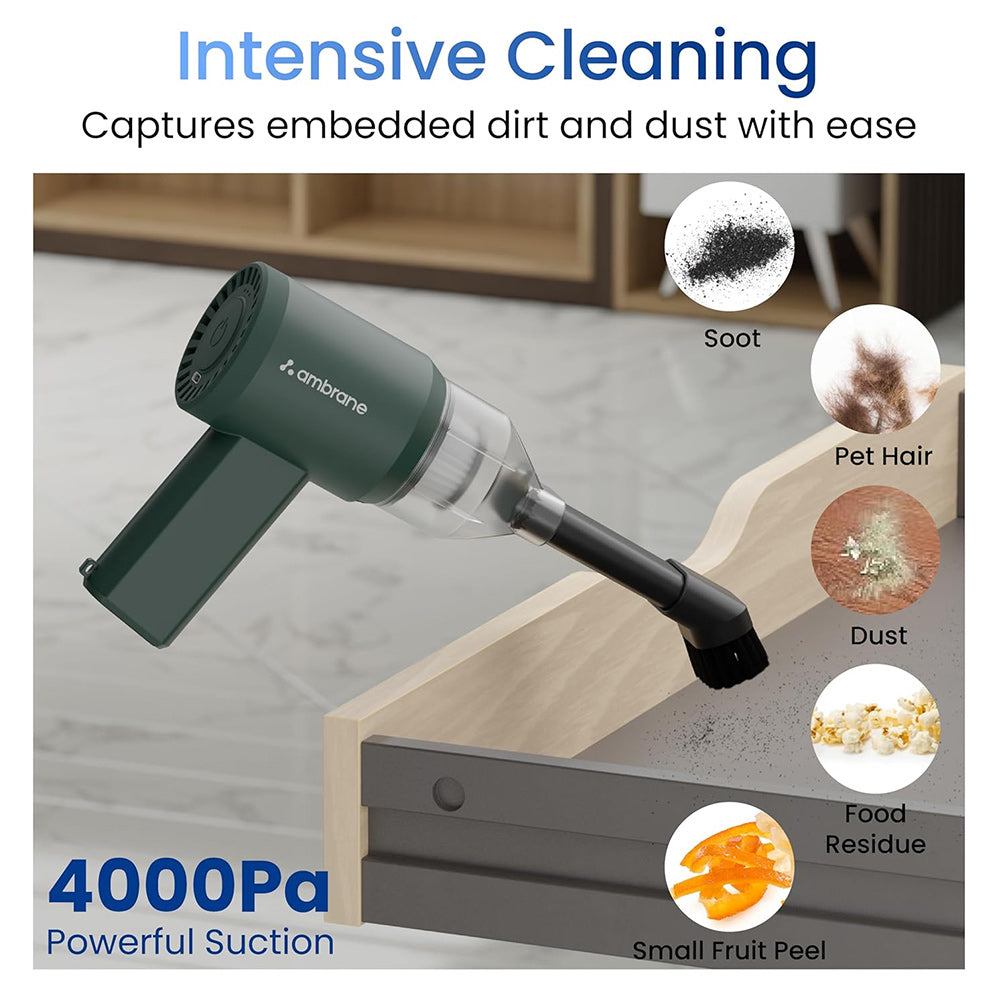 Ambrane MiniVac 01 Portable Cordless Vacuum Cleaner